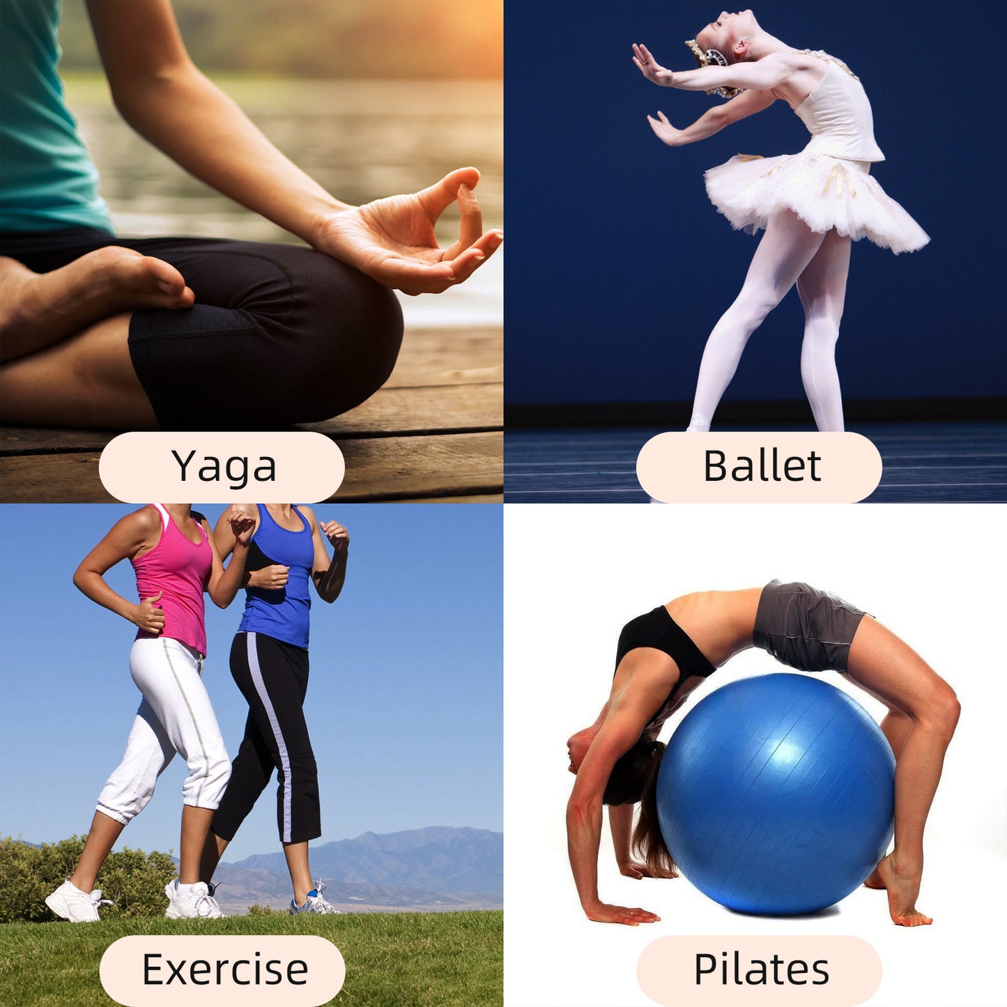 Dr.pedi 8 Pairs Non-Slip Grip Socks for Women, Crew Yoga Pilates Socks with Arch Support, Traction Workout Socks for Barre, Ballet, Hospital, Home