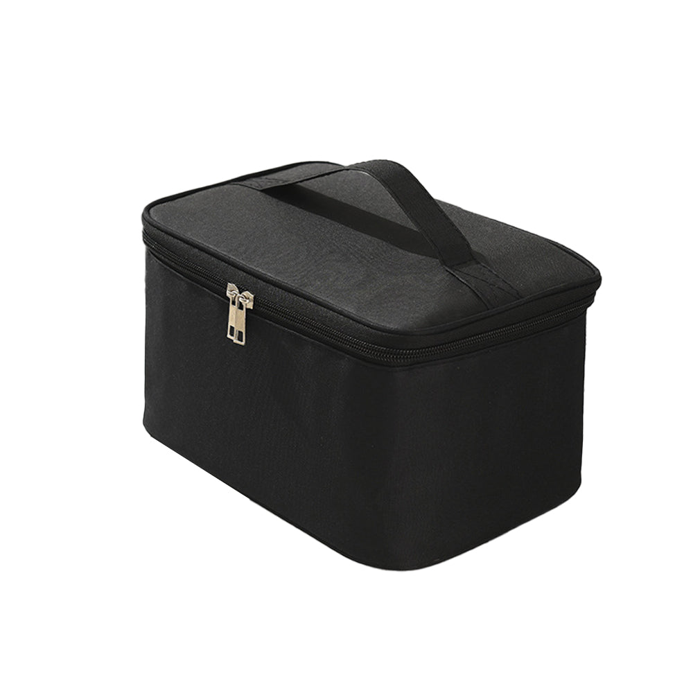 JAYWAYNE Large Capacity Makeup Bag Toiletry Bag Makeup Case, 9.7"×6.5"×5.3" Organizer for Travel, Daily Use & Bathroom Storage