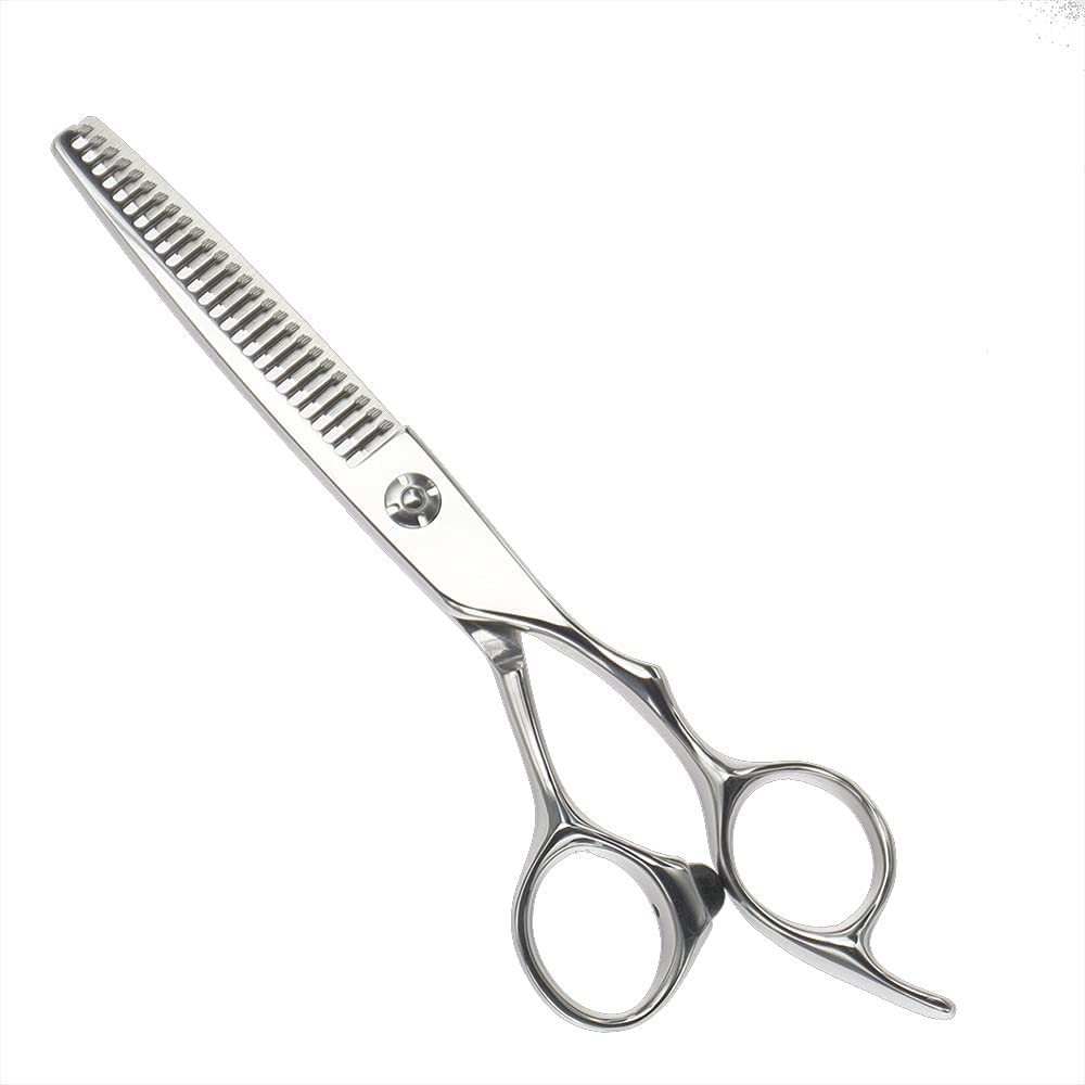 JAYWAYNE Professional Hair Cutting Scissors Set with Thinning Shears for Hair Cutting, 6.7 Inch Hair Scissors Kit for Home Salon, Barber, Hairdresser Grooming
