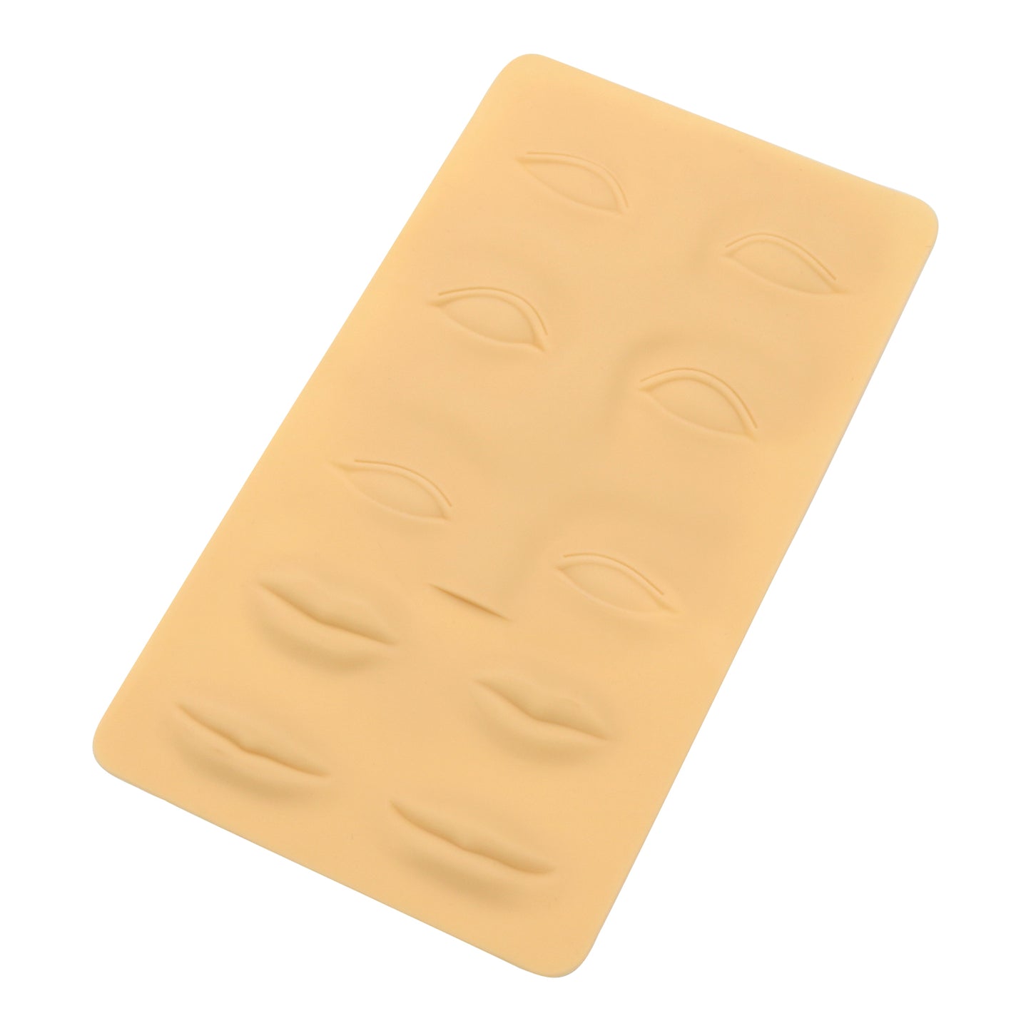 Silicone Tattoo Practice Skin, Fake Skin for Tattoo Practice, PMU Lips and Eyes Fake Skin for Microblading Practice