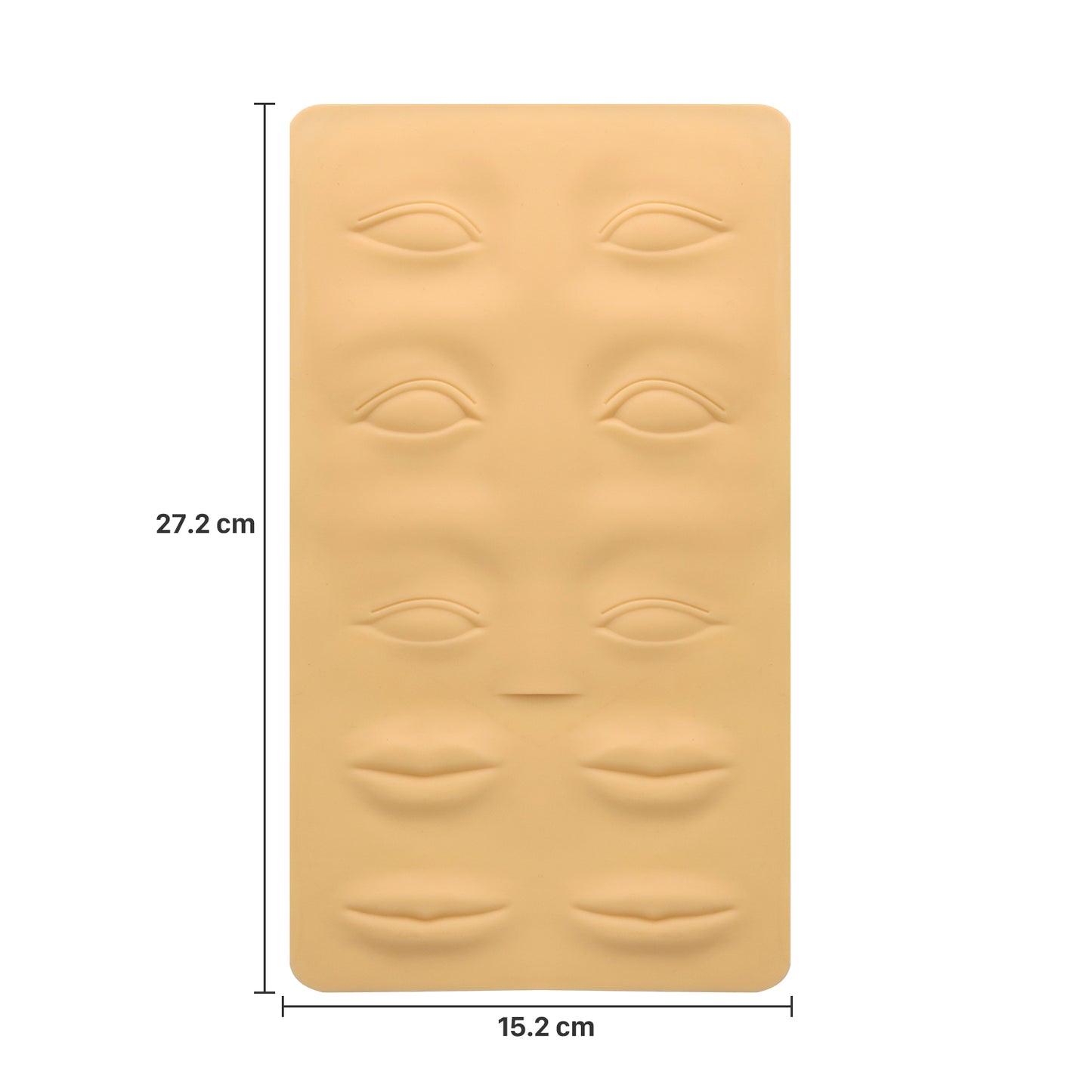 Silicone Tattoo Practice Skin, Fake Skin for Tattoo Practice, PMU Lips and Eyes Fake Skin for Microblading Practice