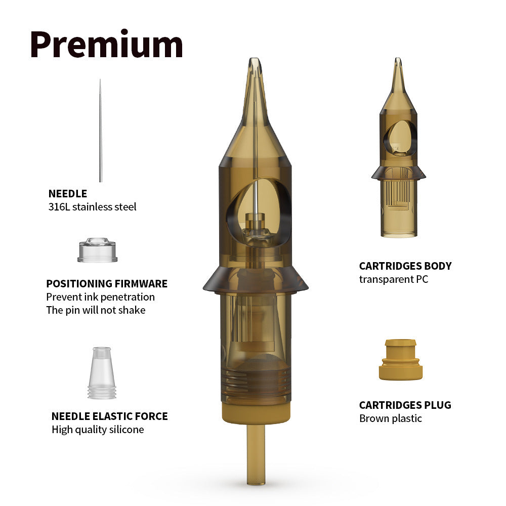 Professional Tattoo Machine Set Tattoo Pen Kit with Tattoo Needles 1003RL/1205RL/1007M1/1207RM Tattoo Shader Body Art Good for Shading & Coloring