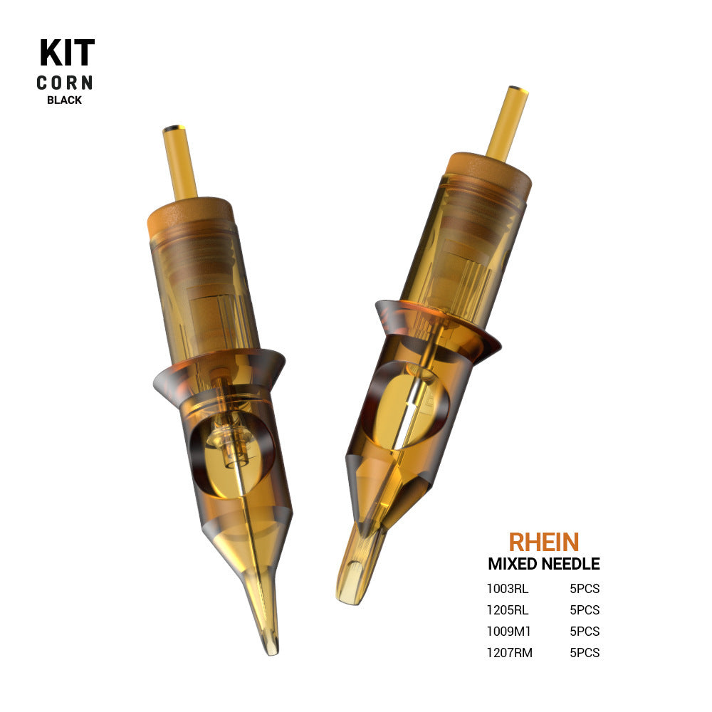 Professional Tattoo Machine Set Tattoo Pen Kit with Tattoo Needles 1003RL/1205RL/1007M1/1207RM Tattoo Shader Body Art Good for Shading & Coloring